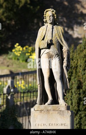 Statue of Ebenezer Erskine, Scottish Minister, Valley Cemetery, Old