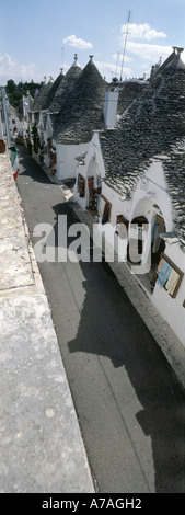 Alberobello Trulli Town Puglia Italy Stock Photo