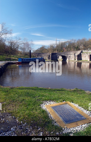 Bugsworth Basin End of the Peak Forest Canal  in Derbyshire, England ,'Great Britain' Stock Photo