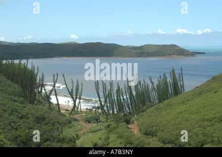 COASTLINE, Tortoses bay,  NEW CALEDONIA Stock Photo