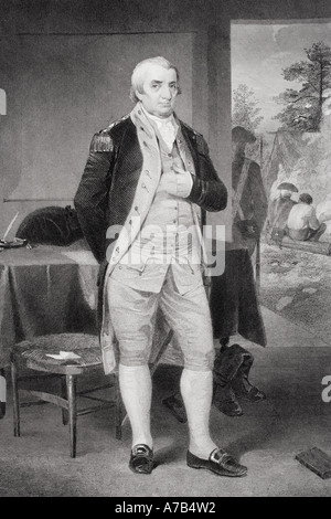 Charles Cotesworth Pinckney, 1746 - 1825. American soldier, statesman and diplomat. Stock Photo