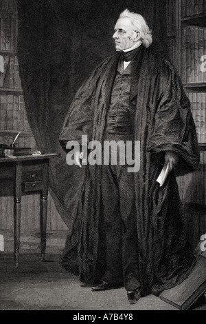Joseph Story, 1779 - 1845. American lawyer, jurist and member of Supreme Court. Stock Photo