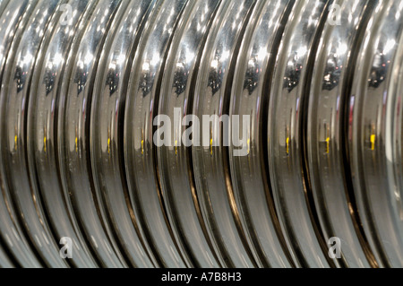 Artes Mundi Wales International Visual Art Prize National Museun of Wales Cardiff UK installation CURRY by Subodh Gupta Stock Photo