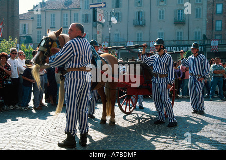 Public festival Sagre Asti Stock Photo