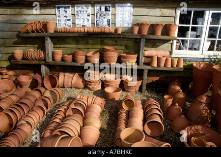 Flowerpots Stock Photo