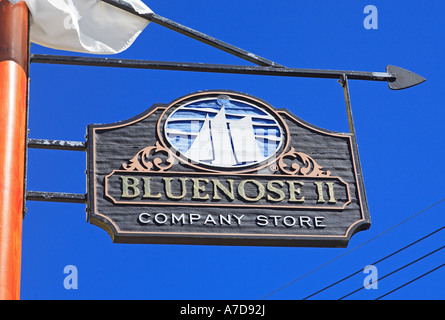 Bluenose Ii Shop, Lunenburg, Nova Scotia Stock Photo
