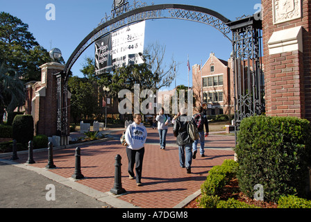 Westcott Building and Ruby Diamond Auditorium Florida State University Campus Tallahassee Florida FL Seminoles Stock Photo