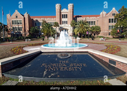 Westcott Building and Ruby Diamond Auditorium Florida State University Campus Tallahassee Florida FL Seminoles Stock Photo