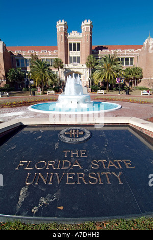 Westcott Building and Ruby Diamond Auditorium Florida State University Campus Tallahassee Florida FL Seminoles Stock Photo