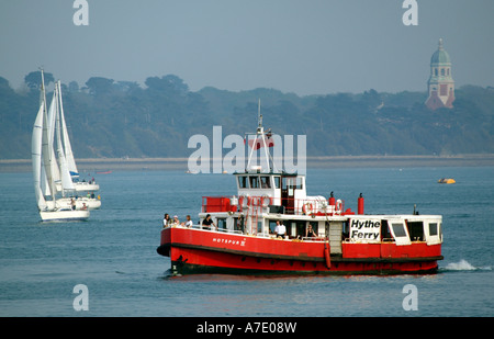 Hotspur IV ferry on Southampton Water southern England UK Stock Photo