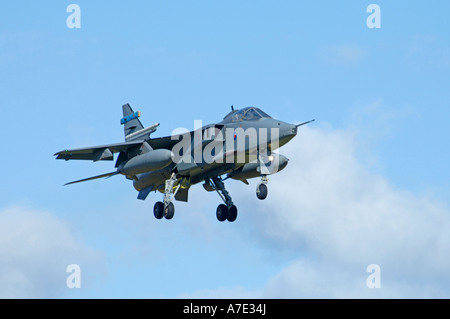 Sepecat Jaguar GR3A RAF Lossiemouth Moray Grampian Region Scotland UK Stock Photo