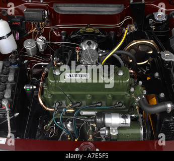 1965 Austin 1800 engine Stock Photo