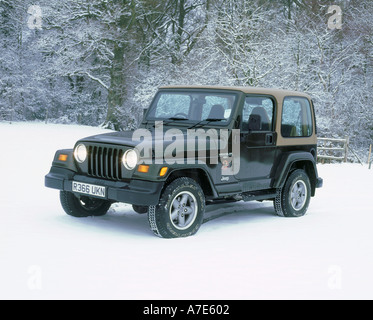 1997 Jeep Wrangler Sahara Stock Photo