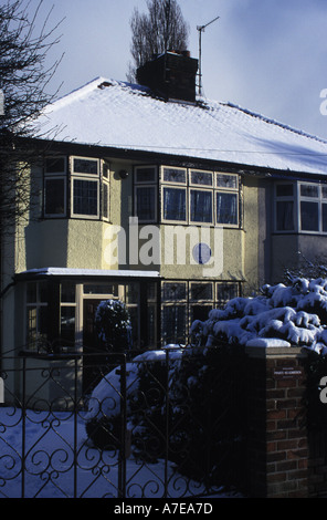 John Lennon childhood home Stock Photo