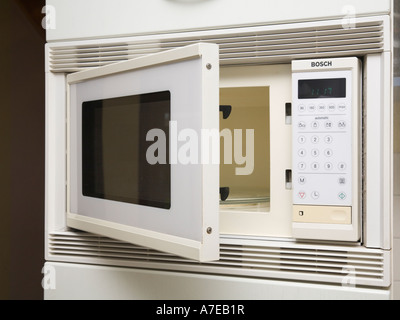 A microwave oven Stock Photo