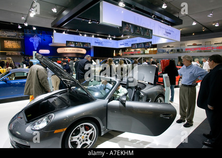 2007 North American International Auto Show NAIAS in Detroit Michigan Stock Photo