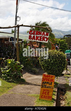 German bakery in Nuevo Arenal, Costa Rica Stock Photo