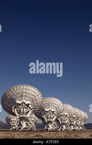 Soccorro New Mexico USA The Very Large Array VLA radio telescopes Stock Photo