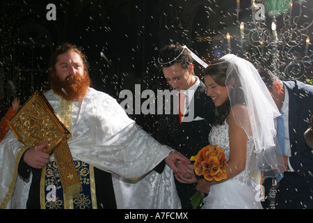 Greek wedding Greece Athens Stock Photo