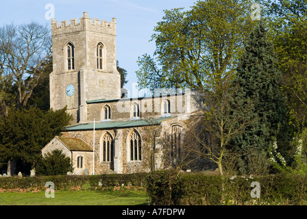 St Andrews Church Abbots Ripton Cambridgeshire Stock Photo