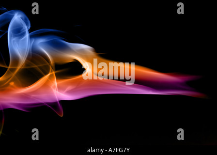 Abstract smoke Stock Photo