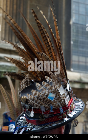 Border morris dancer's hat Stock Photo