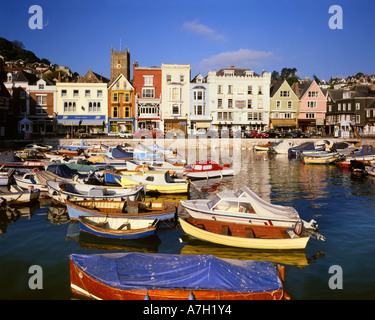 GB - DEVON: The Inner Harbour at Dartmouth Stock Photo