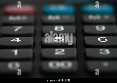 Calculator keypad Stock Photo