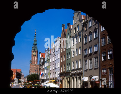 Gdansk, Old Town, Town Hall, Long Market Stock Photo