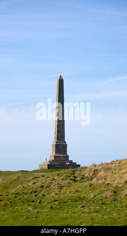 Lansdowne Monument on Cherhill downs Wiltshire UK Stock Photo