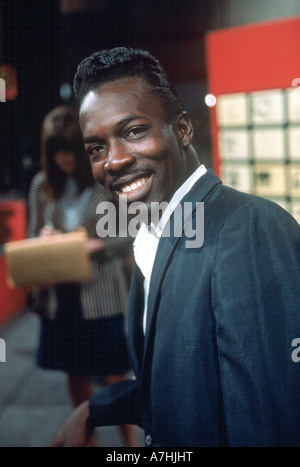 WILSON PICKETT - (1941-2000) US Soul singer on Ready, Steady,Go in 1966. Photo Tony Gale Stock Photo