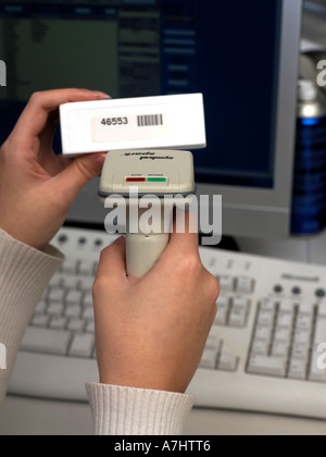 Magnetic Ink Character Recognition Stock Photo