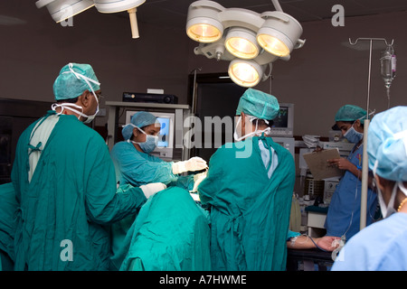 Inside the emergency room in Pune or Poona in India Stock Photo
