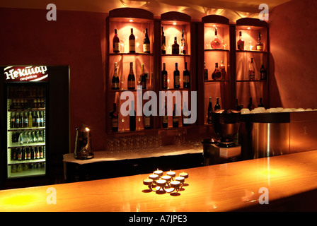 European Cafe Bar Stock Photo