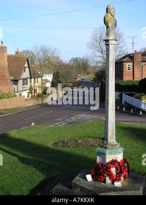 little hadham war memorial hertfordshire england uk gb Stock Photo