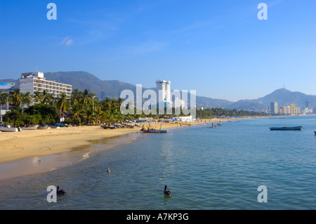 Acapulco Bay  in Guerrero State Mexico Stock Photo