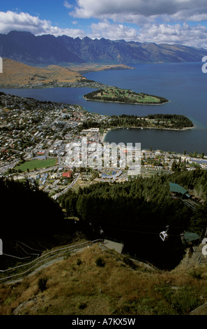 Bob s Peak New Zealand Queenstown Chairlift Stock Photo - Alamy