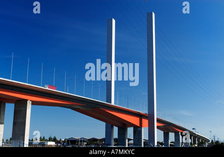 Structures Bridges /  The 'Bolte Bridge' in Melbourne Victoria Australia. Stock Photo