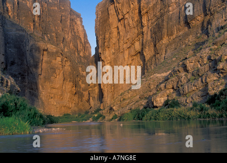 NA, USA, Texas, Big Bend National Park. Rio Grande Stock Photo