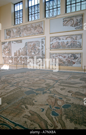 the biggist mosaic museum in Turkey antakya Stock Photo