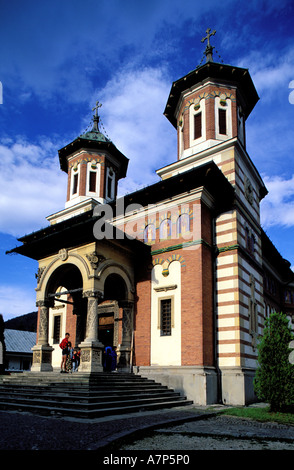 Romania, Walachia region, Carpathians mountains, Sinaia Monastery Stock Photo