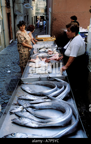 Portugal, Lisbon, working-class district of Alfama, Fado Vadio music in ...