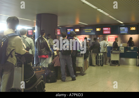 3351 Rome Airport security Stock Photo - Alamy