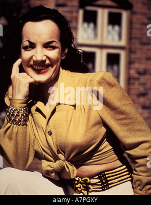CARMEN MIRANDA  Portugese singer and film actress 1913 to 1955 Stock Photo