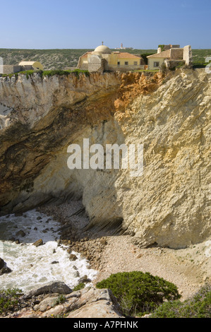 Portugal Western Algarve The Forte de Beliche near Cape st Vincente Stock Photo