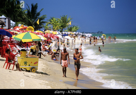 Brazil, Bahia state, Porto Seguro, beach Stock Photo