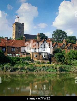 GB - KENT: Aylesford on River Medway Stock Photo