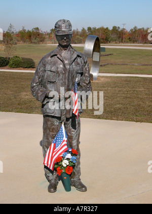 Alabama Vietnam Memorial in Mobil AL Stock Photo