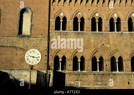 Italy, Tuscany, Siena, the Santa Maria della Scala hospital built on the 9th century Stock Photo