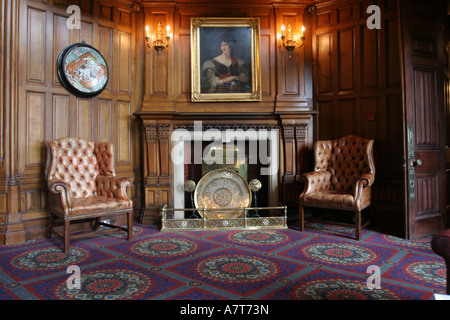 Interiors of room, Ashford Castle, Ireland Stock Photo